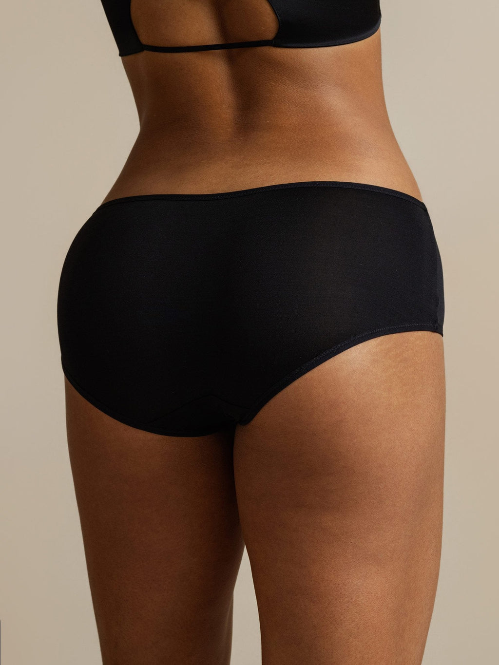 Reiner Seidenkomfort Lässiger Hipster Boyshort Slip