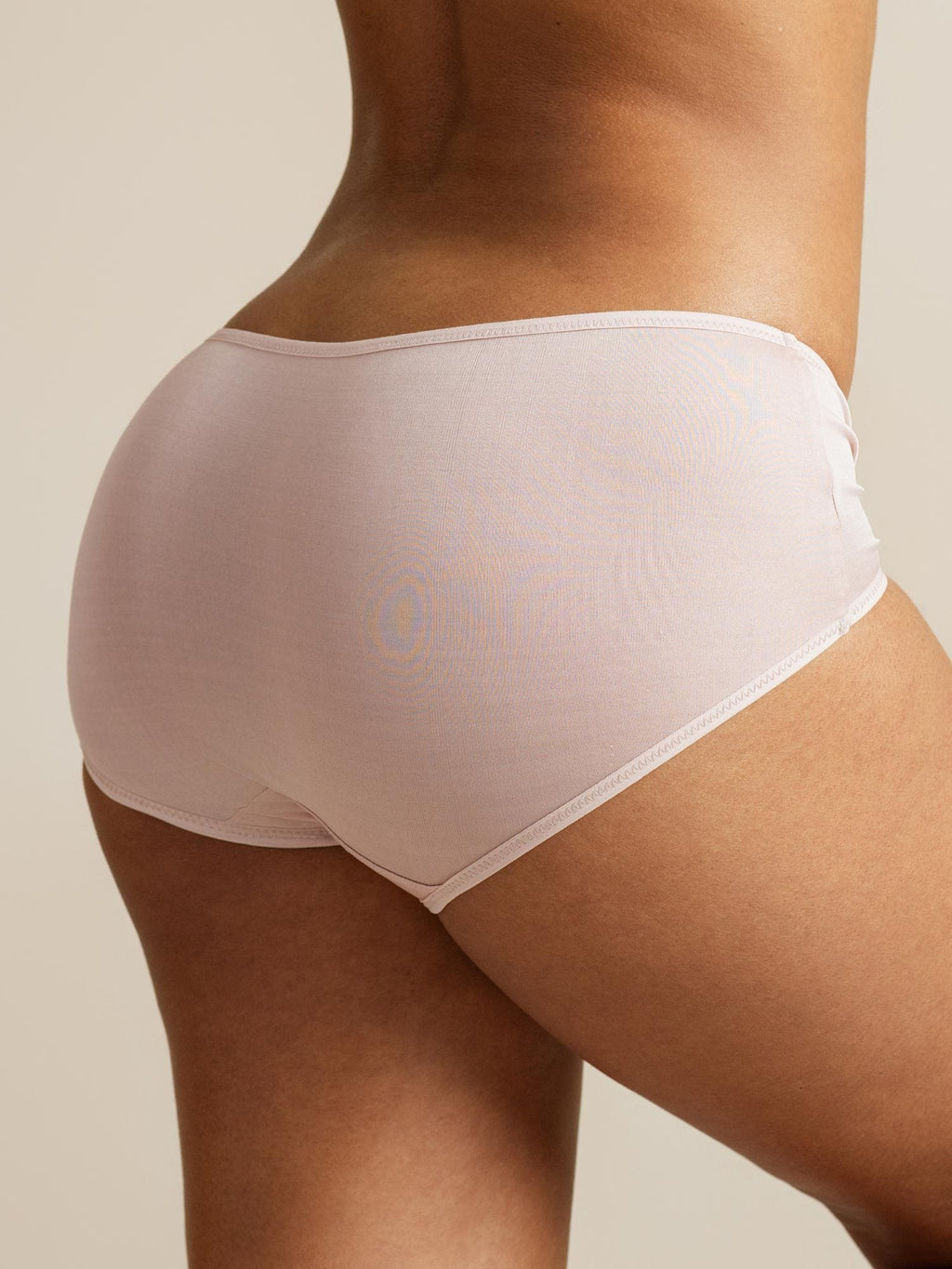 Reiner Seidenkomfort Lässiger Hipster Boyshort Slip